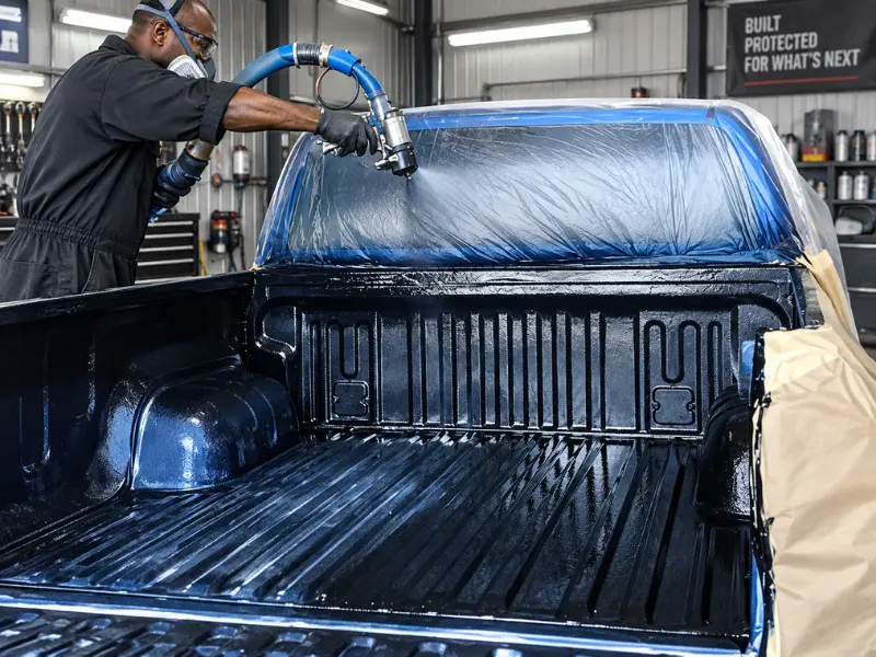 Polyurethane rubberizing service